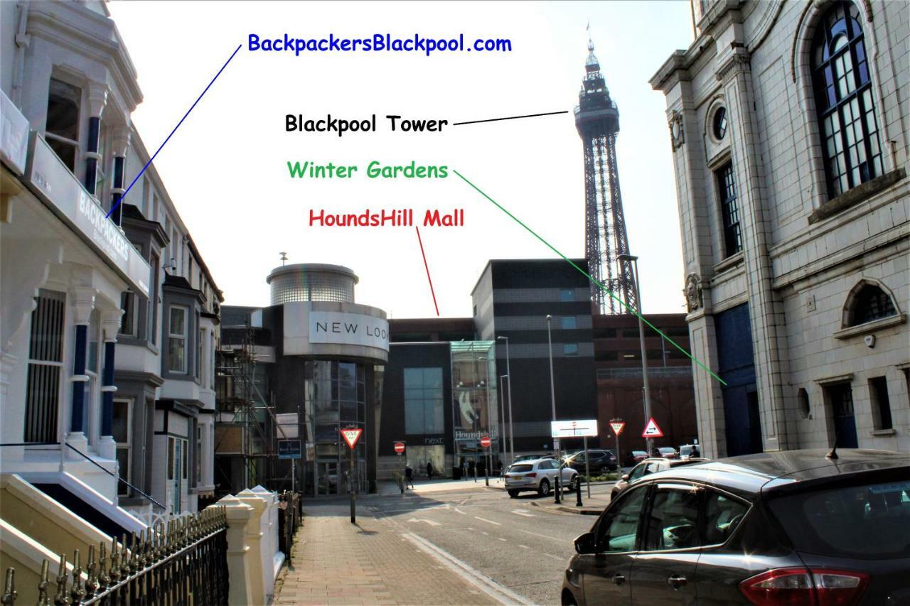 Backpackers Blackpool - Family Friendly Hotel Exterior photo
